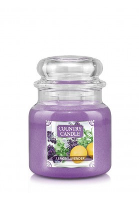 Country candle ароматическая свеча Лимон и лаванда / Lemon Lavender 453гр. 65-90 часов