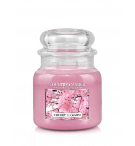 Country candle ароматическая свеча Цветущая вишня / Cherry Blossom 453гр. 65-90 часов