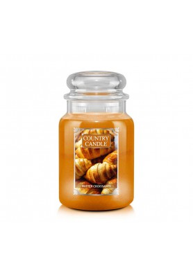 Country candle ароматическая свеча Круассан с маслом / Butter Croissant 652гр.110-150 часов