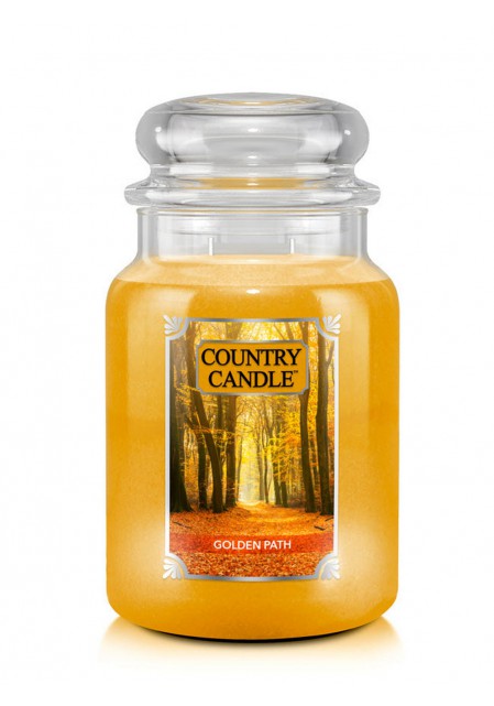 Country candle ароматическая свеча Золотой путь / Golden Path 652гр.110-150 часов