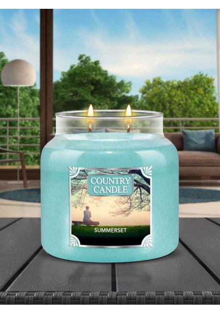 Country candle ароматическая свеча Летний закат / Summerset 453гр. 65-90 часов