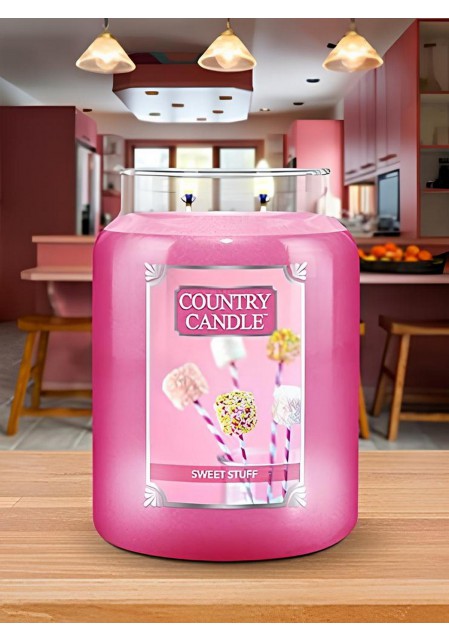 Country candle ароматическая свеча Сладкие штучки / Sweet Stuff 652гр.110-150 часов