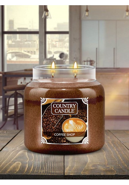 Country candle ароматическая свеча Кофейня  453гр./ Country candle Coffee shop 453 gr 