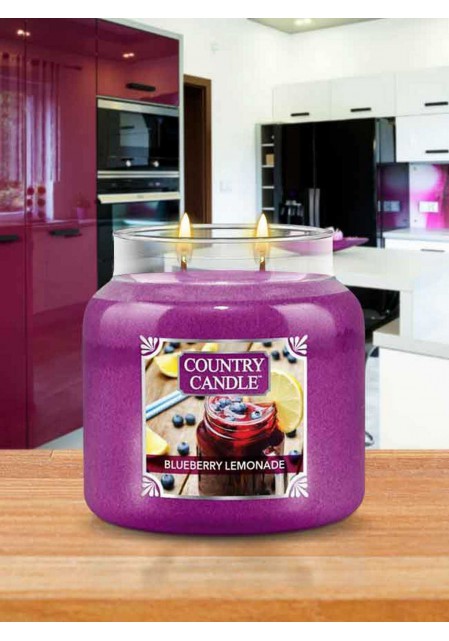 Country Candle Ароматическая свеча Черничный лимонад / Blueberry Lemonade 453гр. 65-90 часов