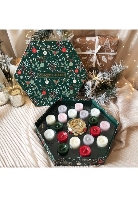 Подарочный набор чайные свечи  "Рождество: обратный отсчет"