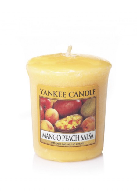 АРОМАТИЧЕСКАЯ СВЕЧА YANKEE CANDLE  Mango Peach Salsa  / Манго персиковая сальса  