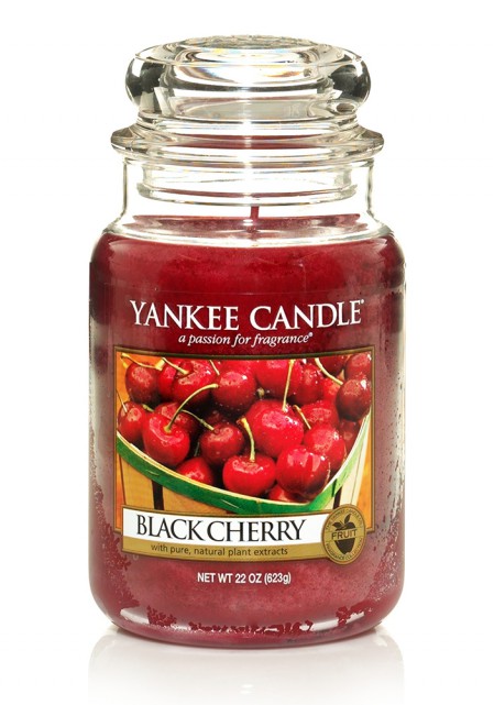 Ароматическая свеча Yankee Candle Black Cherry / Чёрная черешня