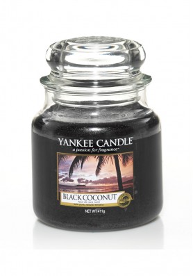 Ароматическая свеча Yankee Candle Black Coconut / Чёрный кокос