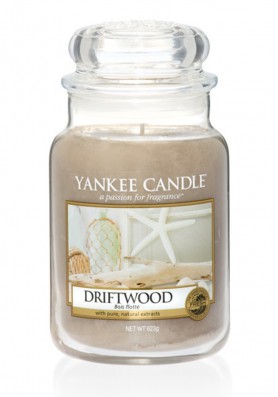 Ароматическая свеча Yankee Candle Driftwood / Прибрежное дерево