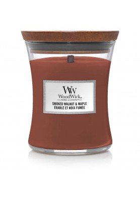 Копченый орех и клен свеча средняя 275гр. / WoodWick Classic Medium Smoked Walnut & Maple