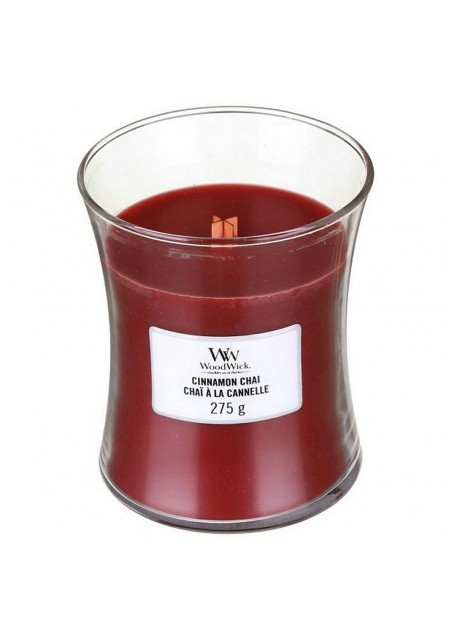 Чай с корицей свеча средняя 275гр. / WoodWick Classic Medium Cinnamon Chai