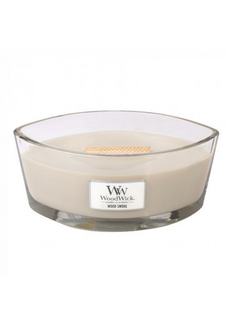 Древесный дым свеча эллипс 453.6гр. / WoodWick Ellipse Wood Smoke