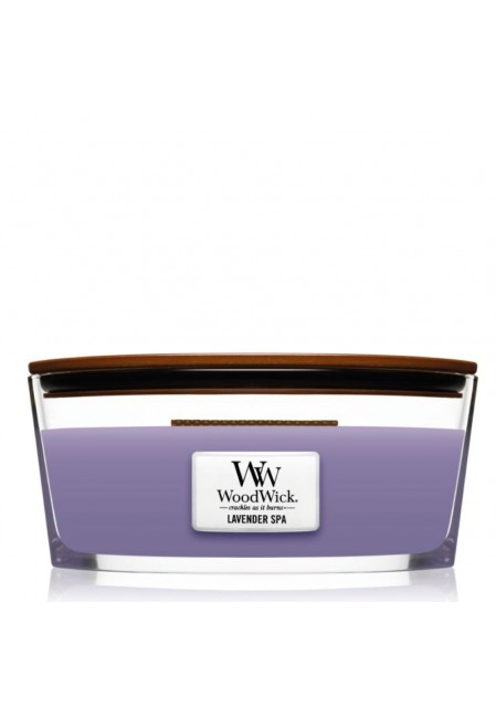 Лавандовый спа свеча эллипс 453.6гр. / WoodWick Ellipse Lavender spa