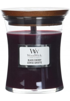Черная черешня свеча маленькая 85гр. / WoodWick Classic Mini Black Cherry