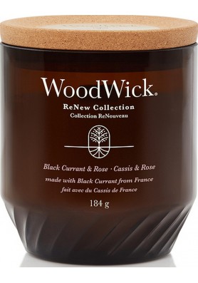 Черная смородина и роза свеча средняя 184гр. / WoodWick Renew Medium Black Currant & Rose