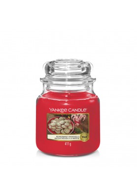 АРОМАТИЧЕСКАЯ СВЕЧА YANKEE CANDLE Peppermint Pinwheels / Мятные леденцы 411 гр.