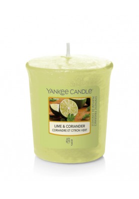 АРОМАТИЧЕСКАЯ СВЕЧА YANKEE CANDLE Lime & Coriander / Лайм и кориандр 49 гр