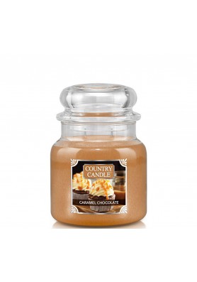 Country candle ароматическая свеча Карамель в шоколаде / Caramel Chocolate 453гр. 65-90 часов