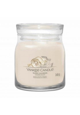 Тёплый кашемир средняя свеча 368 грамм / Yankee Candle Signature Warm Cashmere