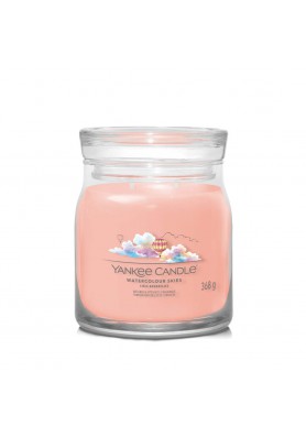 Акварельное небо средняя свеча 368 грамм / Yankee Candle Signature Watercolour skies