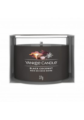 Черный кокос свеча - мини 37 гр / Yankee Candle Signature Black coconut