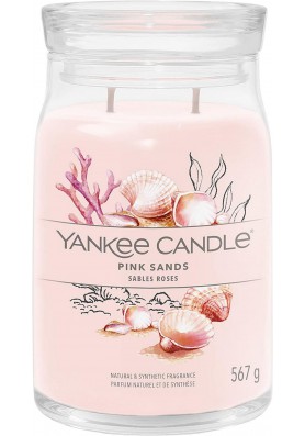 Розовые пески большая свеча 567 грамм / Yankee Candle Signature Pink Sands
