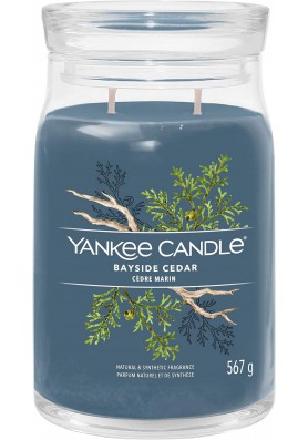 Прибрежный кедр большая свеча 567 грамм / Yankee Candle Signature Bayside Ceda